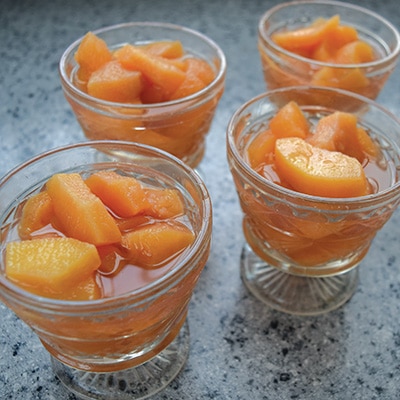 Cardamom Poached Quince