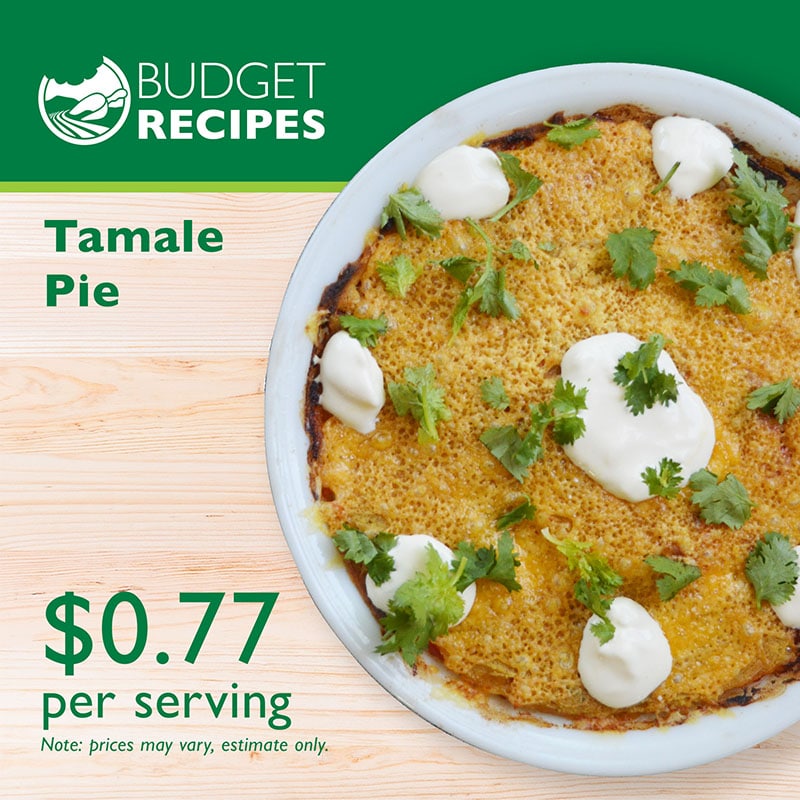 Budget Recipe Tamale Pie