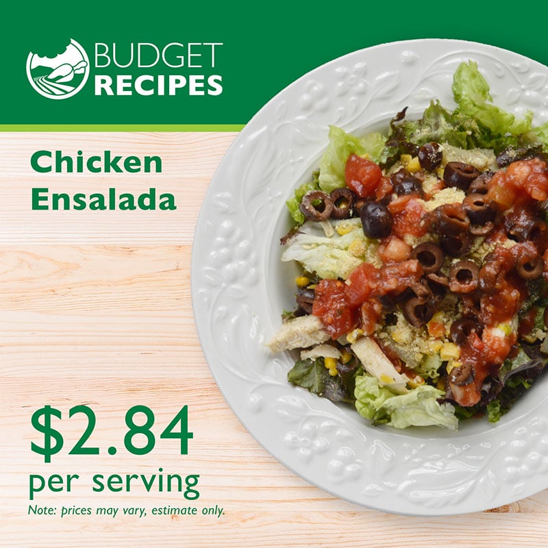 Budget Recipe_Chicken Ensalada