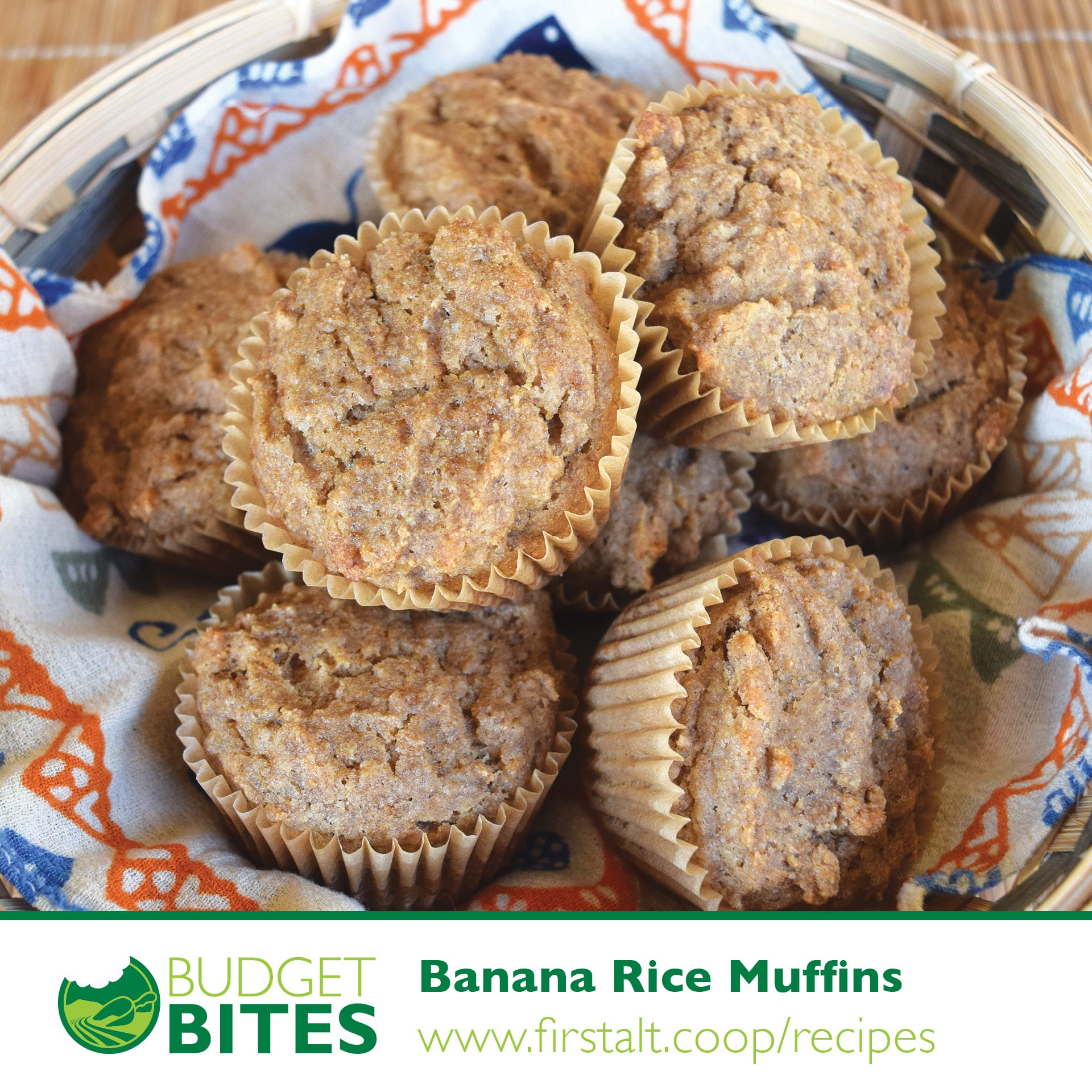 Banana Rice Muffins
