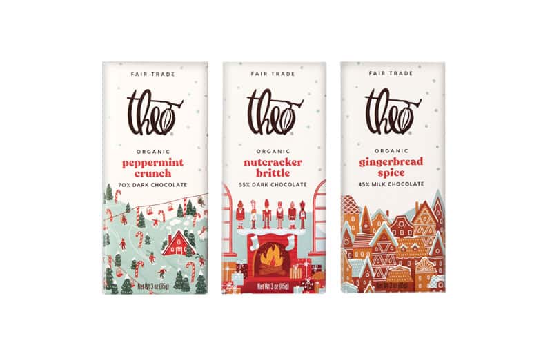 Holiday Product Guide Theo Holiday Chocolate Bars