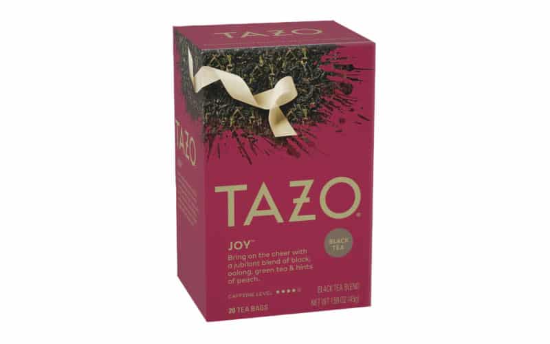 Holiday Product Guide Tazo Joy Tea