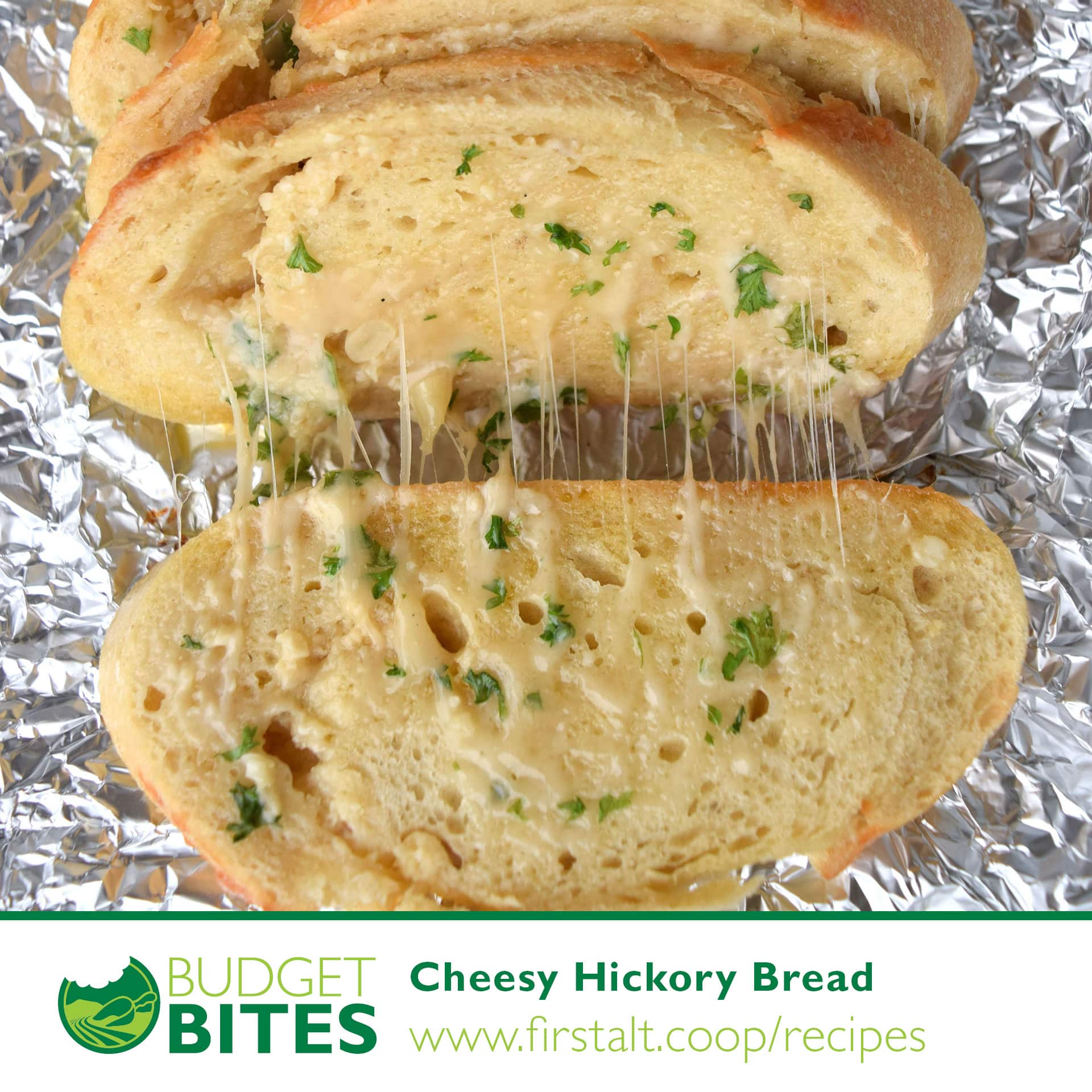 Budget Bites Online – Cheesy Hickory Bread – Post